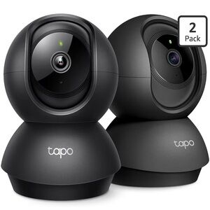 Tapo Smart Home Security Camera Duo - Black